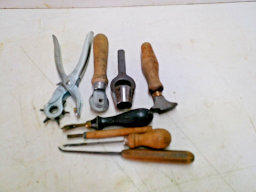 Vintage leather working - vintage,