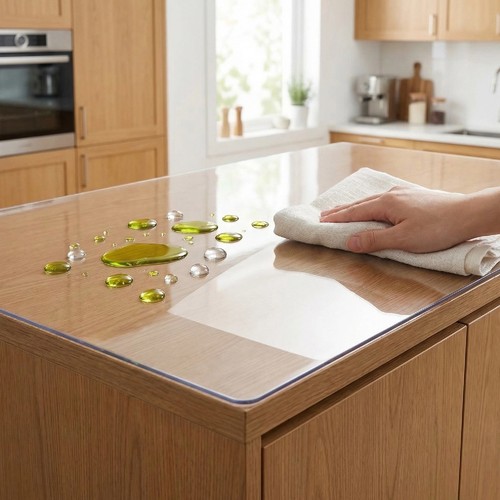 Clear table protector for - protector,