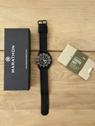 Marathon 41mm black - marathon, pilot's