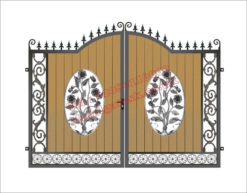 Driveway gates composite gate - gates/composite,