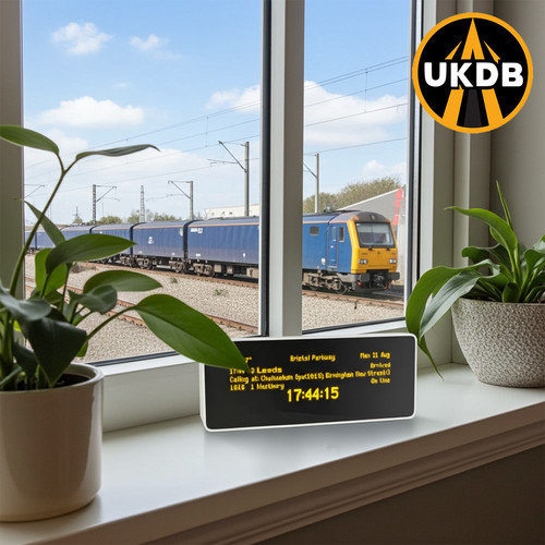 Real station audio - !, train