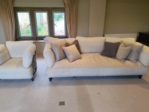 Italian frame seater sofa - 3,