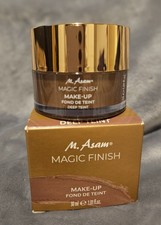 M. ASAM MAGIC FINISH MAKE UP  30ml• Deep Teint• BRAND NEW RRP £25.50 FREE POST