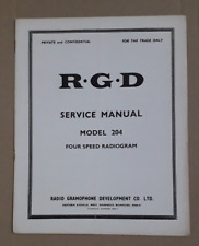 RGD Model 204 Four Speed