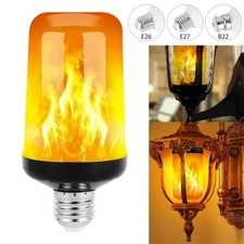 LED Flame Light Bulbs 4 Modes