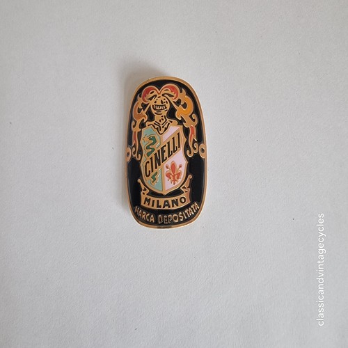Cinelli milano head badge - milano,
