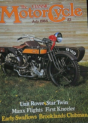 Classic motorcycle july - july, 1984