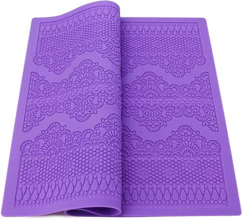 Fondant lace mold silicone - mold,