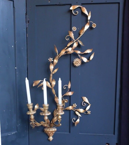 Antique italian 103cm toleware - 103cm,