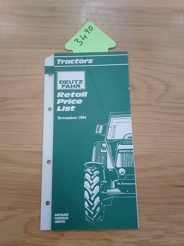 Deutz fahr tractor - deutz, retail