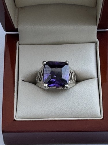 Vintage 925 silver amethyst - 925,