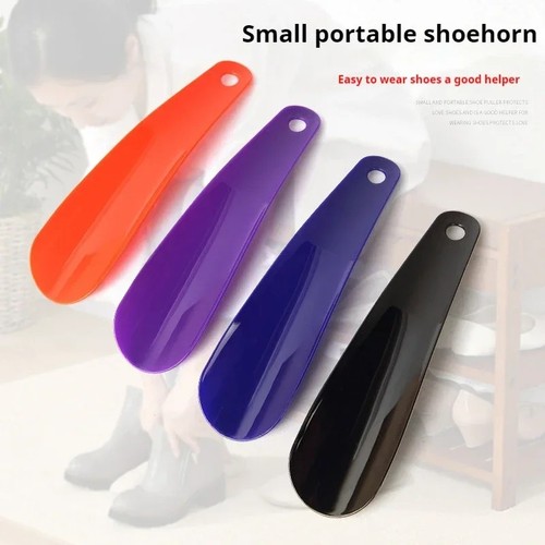 Plastic shoe horn short - plastic, 16cm