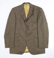 Magee Men's Brown Tweed Suit