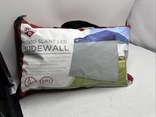 Quest 10'x10' Slant Leg Wall Side Wall For Carport Or For Exposition Booth Red
