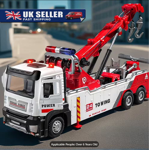 Tow truck metal - 1:32,