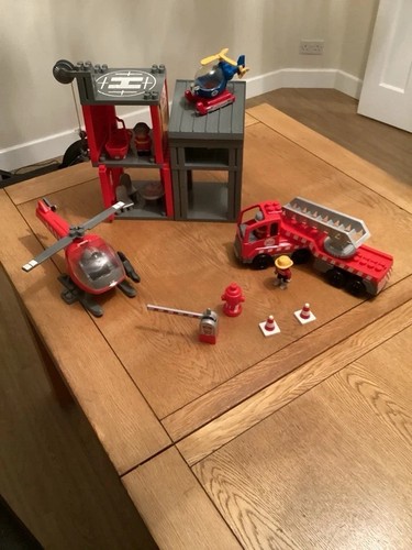 Large lego fire - lego.,