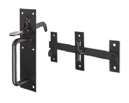 Black suffolk latch catch - black,