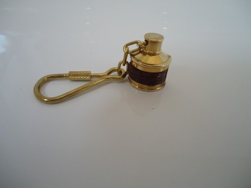 Port side lamp - brass, ring