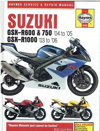 Suzuki gsx r600 r750 - k4, gsx-r750
