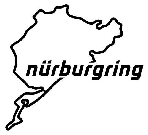 Nurburgring vinyl decal - vinyl,