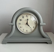 Dunlevy Napoleon Style Grey Mantle Clock