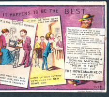 Antique 1800's comic strip