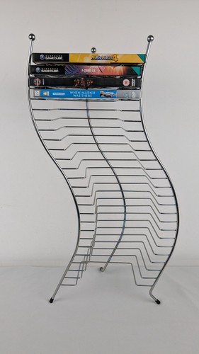Chrome metal wire video game - metal, &