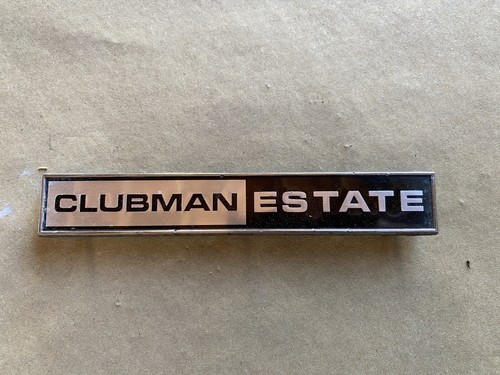 Mini clubman estate boot badge - mini,