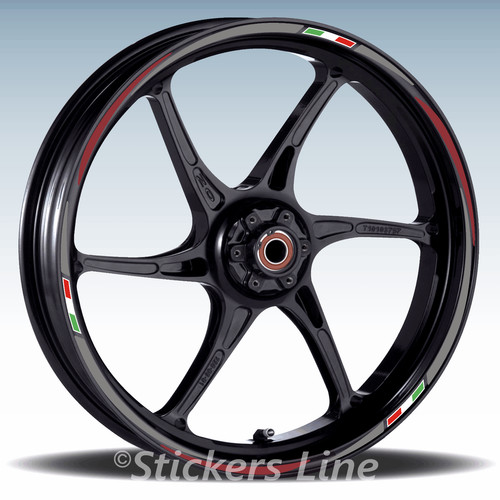 Motorcycle wheels stickers - , rim