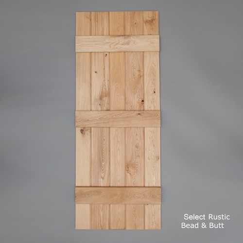Bead butt solid oak - solid,