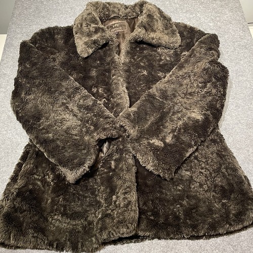 Per una brown faux fur - per,