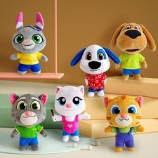 18CM Talking Tom Figure Plush Doll Ben Hank Dog and Friends Plush Stuffed Toy UK