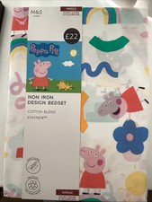 M&S Peppa Pig Single Cotton