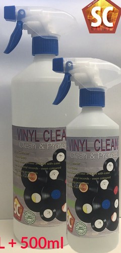 Vinyl record cleaning - record,