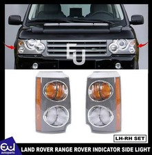 LH+RH SIDE FRONT INDICATOR SIDE LIGHT LAMPS FOR LAND RANGE ROVER L322 2002-05 UK