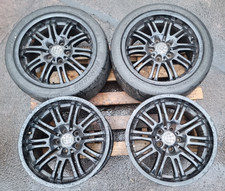 BMW 3 Series M3 E46 Set of 4 18" 10 Spoke Alloy Wheels Black