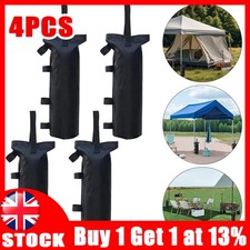 Set of 4Pack Gazebo Weights Sand Bags Tent Sandbags Heavy Duty Pop Up Canopy Set