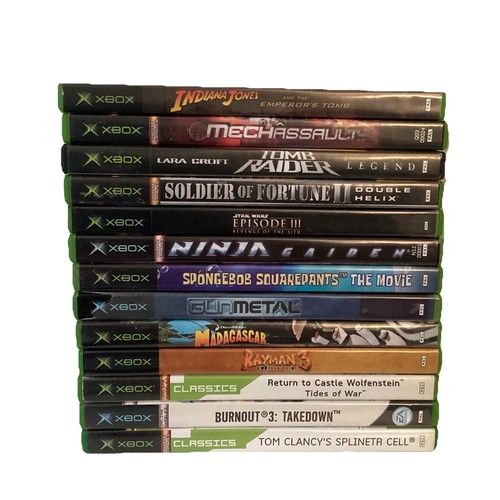 Xbox original games - 13,