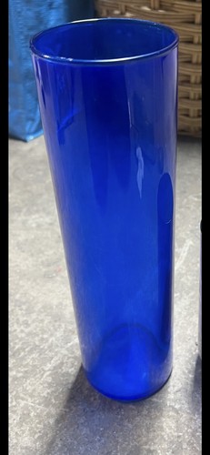 Ikea 1990 blue glass - 1990’s, vase
