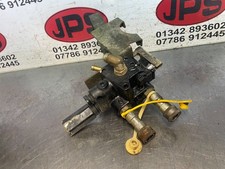 Hydraulic body tip lever valve