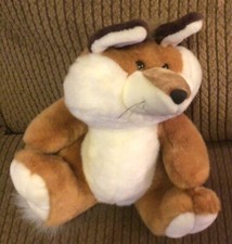 Large Plush Stuffed Fox Pilling Fox