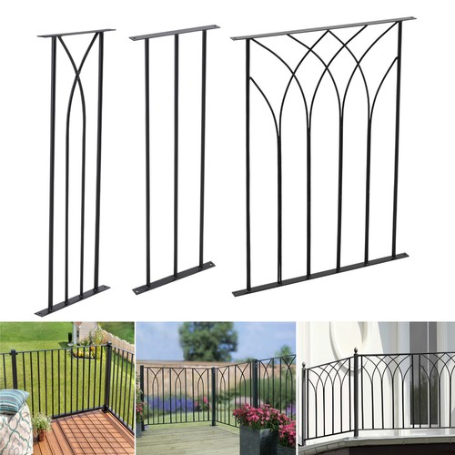 Metal balustrade panels garden - balustrade,