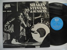 SHAKIN' STEVENS & SUNSETS Same s/t  LP 1973 UK Emerald Gem EX