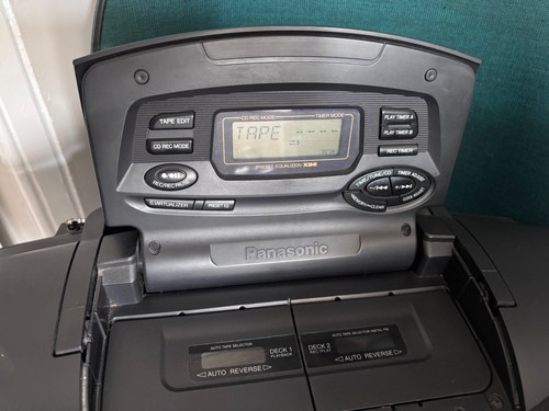 Panasonic ed77 boombox - panasonic, rx-ed77