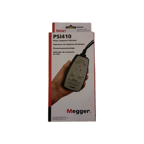 Megger phase sequence tester - sequence,