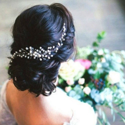 Bridal wedding hair comb - hair,
