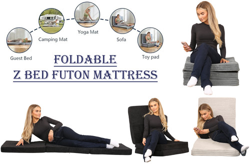 Luxury fabric bed foldable - luxury,