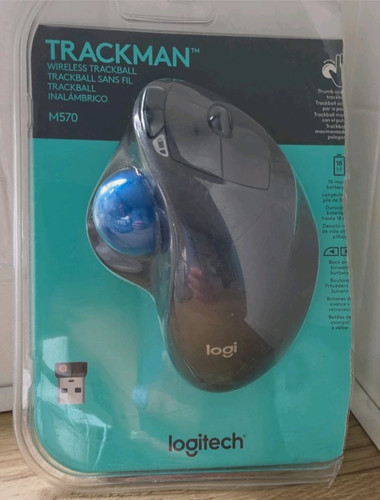Logitech trackball m570 usb - logitech,