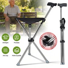 Cane with Seat Foldable