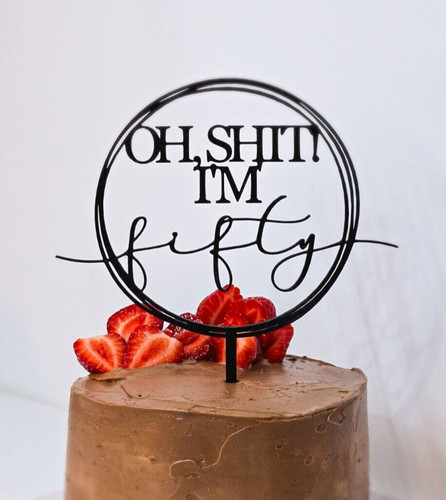 Happy birthday cake topper - happy,